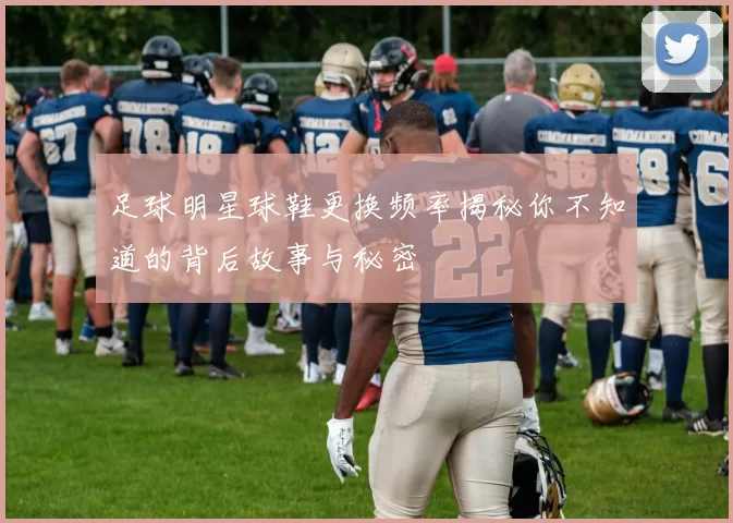 足球明星球鞋更换频率揭秘你不知道的背后故事与秘密