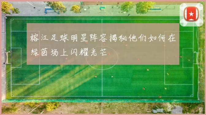 榕江足球明星阵容揭秘他们如何在绿茵场上闪耀光芒