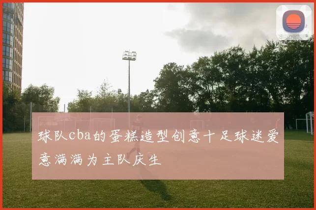 球队cba的蛋糕造型创意十足球迷爱意满满为主队庆生